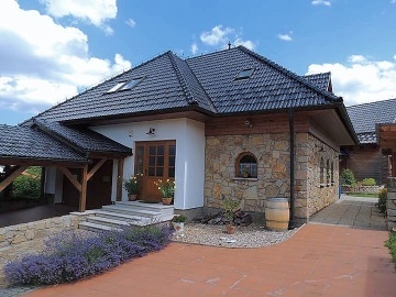 Chalupa Krasolesí - Košetice - bazén - Vysočina
