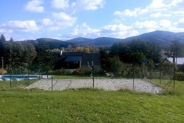 Chalupa s baz�nem - Rychlebsk� stezky - Jesen�ky