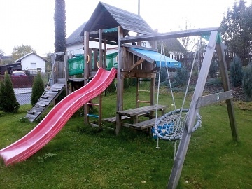 Chalupa s baz�nem - Rychlebsk� stezky - Jesen�ky