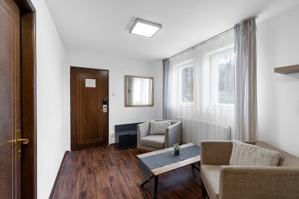 Chata baz�n a sauna - Lu�ick� hory - Tol�tejn