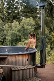 Glamping výhled do krajiny - chata Jizerské hory