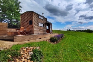 Glamping vhled do krajiny - chata Jizersk hory