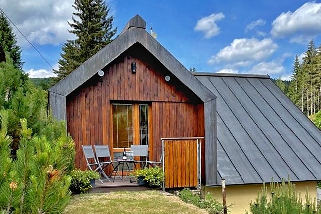 Chata s terasou - Mumlavské vodopády - Krkonoše