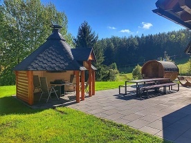 Chata se saunou Krkonoe - Dvorsk les - acl