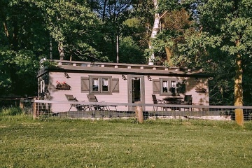 Chata samota u lesa - p�ehrada Ole�n� - Hukvaldy