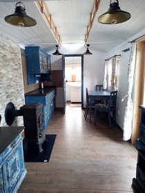 Chata samota u lesa - p�ehrada Ole�n� - Hukvaldy