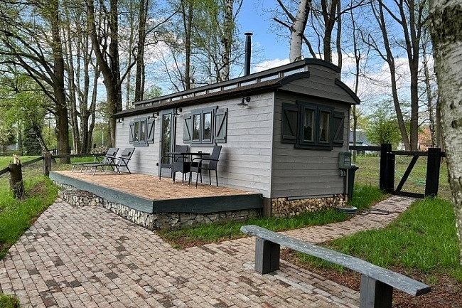 Chata samota u lesa - p�ehrada Ole�n� - Hukvaldy