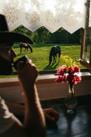 Chata u lesa - RANCH NA HRANICI - Baka