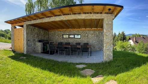 Wellness chata - dětské hřiště - Dolní Morava