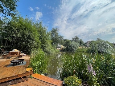 Glamping u rybnka s wellness - Luick hory