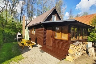 Chata u rybníka - Železné hory - přehrada Seč