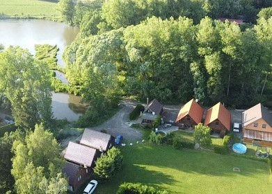 Chata Kráska - Kraskov - rybník Horní Peklo