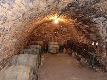 Chalupa a vinn� sklep - Hodon�nsko - CHKO P�lava