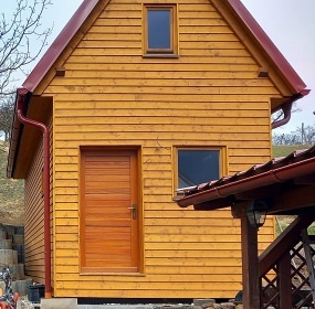 Chata a vinný sklep - sauna a koupací sud - Mutěnice