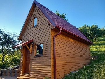 Chata a vinn� sklep - sauna a koupac� sud - Dub�any