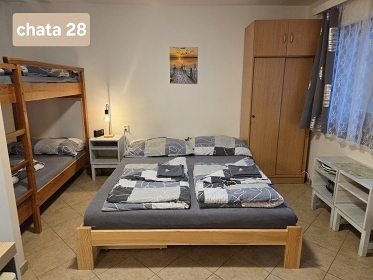 Chaty Pod Borným - Máchovo jezero - Staré Splavy