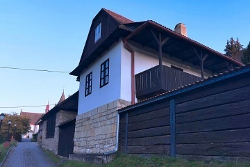 Chalupa u hradu Svojanov - koupac� sud - Vyso�ina
