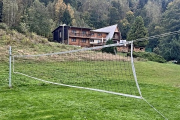 Horská chata a hřiště - Bublava - Krušné hory