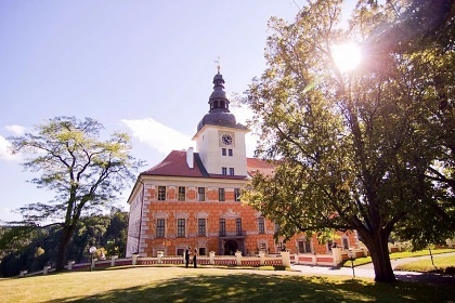 Srub u Holubů s bazénem a finskou saunou