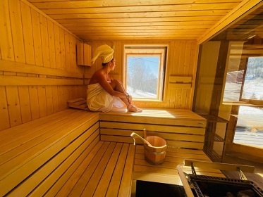 Roubenka Krkonoše - sauna a pec - Dolní Tříč