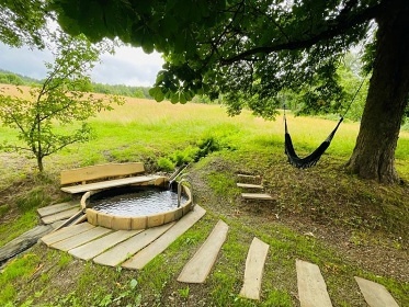 Roubenka Krkonoše - sauna a pec - Dolní Tříč
