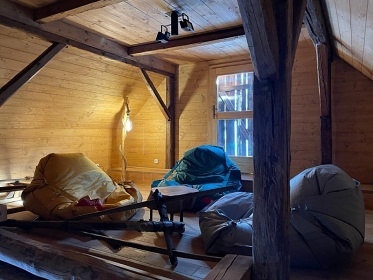Roubenka Krkonoše - sauna a pec - Dolní Tříč