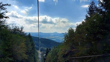 Hájenka u lanovky na Komáří Vížku - Krupka