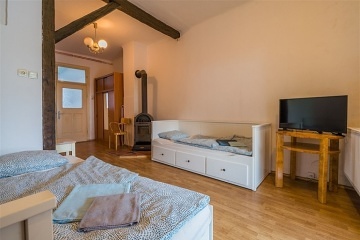 Chalupa Studenská - Strmilov - sauna a vířivka