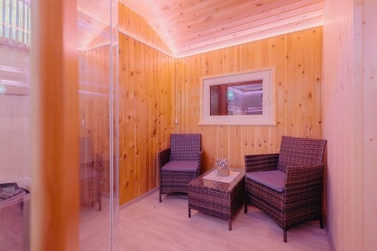 Chalupa s baznem - hrad Toltejn - Luick hory