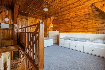 Wellness chalupa Strmilov - sauny, vířivka