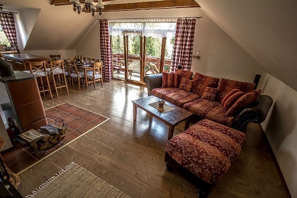 Chata sauna a koupací sud - Slovenský ráj