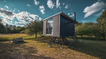 Oto�n� glamping u rybn�ka - CHKO Brdy - B�eznice