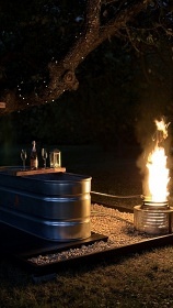Oto�n� glamping u rybn�ka - CHKO Brdy - B�eznice