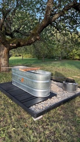 Oto�n� glamping u rybn�ka - CHKO Brdy - B�eznice