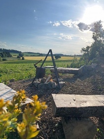 Otočný glamping u rybníka - CHKO Brdy - Březnice