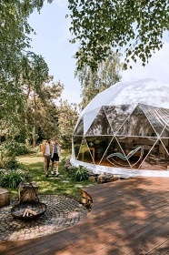 Wellness glamping IGLOO - sauna a koupac� sud