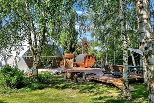 Nov� objekt: Wellness glamping IGLOO - sauna a koupac� sud 3C-109