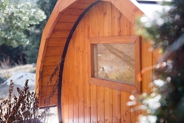 Glamping chata se saunou - �umava - Plze�sk� kraj