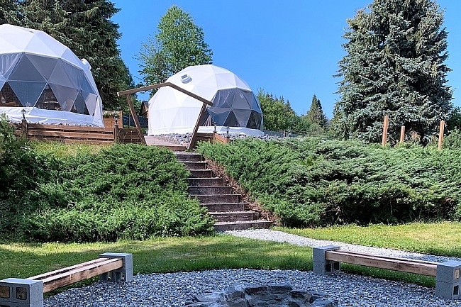 Glamping Bahenec - Písek - kopule Beskydy