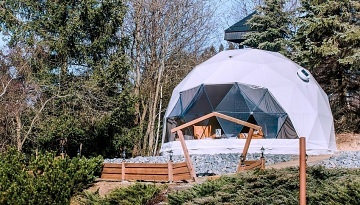 Glamping Bahenec - Psek - kopule Beskydy