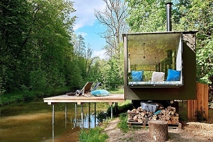 Recenze: Glamping - Maringotka Pomněnka - Krabčice