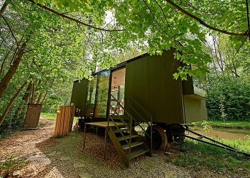 Glamping - Maringotka Pomněnka - Krabčice