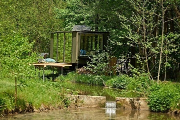 Glamping - Maringotka Pomněnka - Krabčice