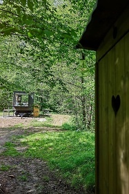 Maringotka Volavka - Glamping Krabčice Dolany