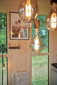 Chata Rod se saunou - Glamping Krabčice