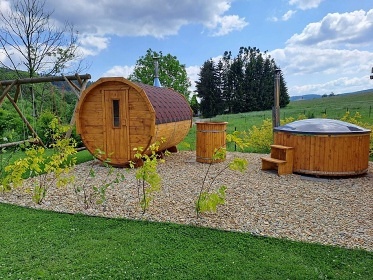 Wellness chalupa s baznem - Bukov hora