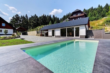 Chalupa �umava - baz�n a sauna - Chur��ov