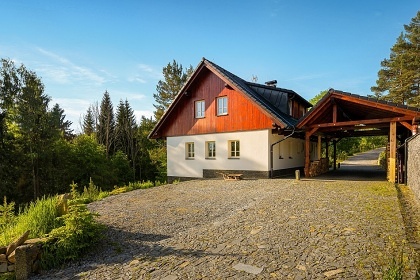 Chalupa �umava - baz�n a sauna - Chur��ov