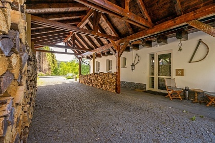 Chalupa �umava - baz�n a sauna - Chur��ov