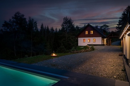 Chata Šumava - bazén a sauna - Churáňov - Boubín